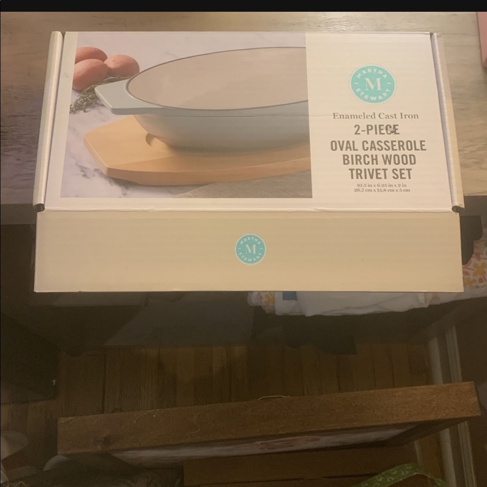 Cast Iron Casserole Dish